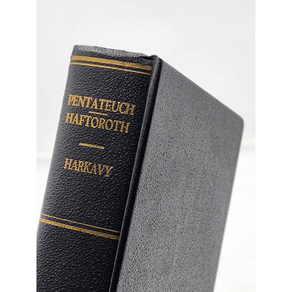 The Pentateuch With Haftoroth Five Megiloth By Alexander Harkavy Vintage 1928 - Picture 2 of 11